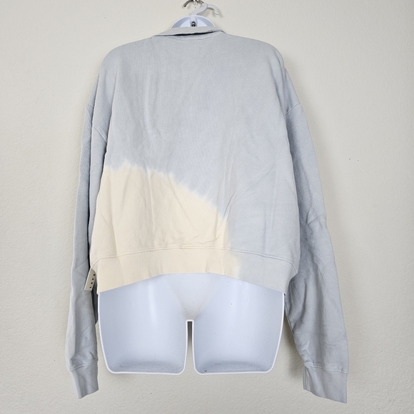 Lacausa Cosmo Zip Up Sweatshirt Two-Tone Cozy Vibes Size Large - Picture 5 of 12